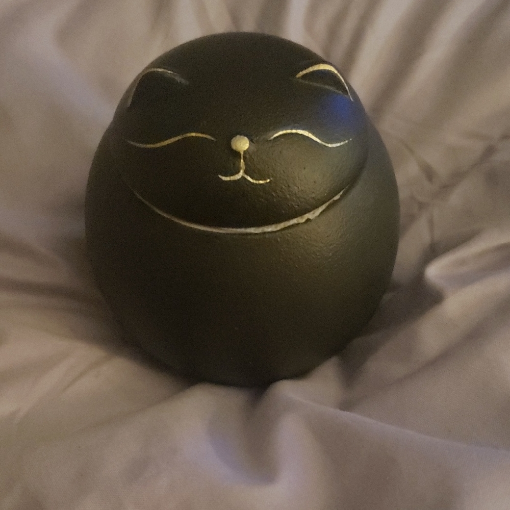 Lucky Fat Cat Tea or Coffee Holder